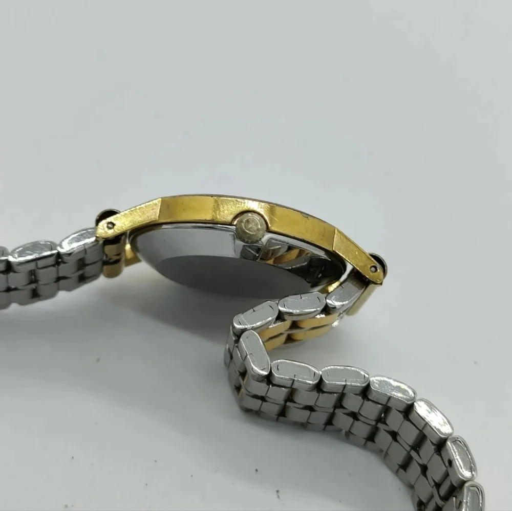 Omega Watch 511.0392 De Ville 24mm Women's Gold X Silver Vintage Rare